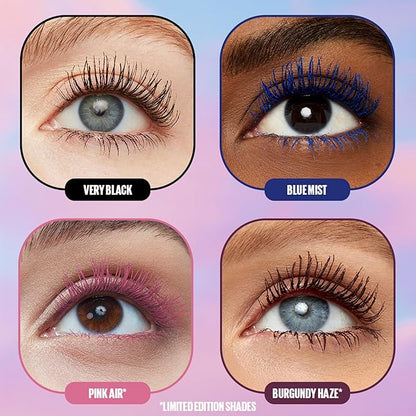Maybelline Lash Sensational Sky High Washable Mascara Makeup, Volumizing, Lengthening, Defining, Curling, Multiplying, Buildable Formula, Cosmic Black, 1 Count