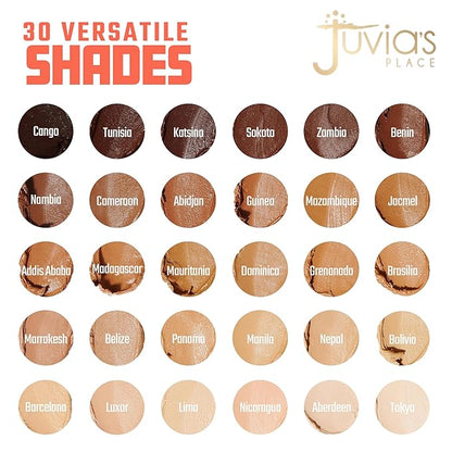 Juvia's Place Shade Stick Foundation, Concealer, Contour, Belize, Undertone, . 34 oz