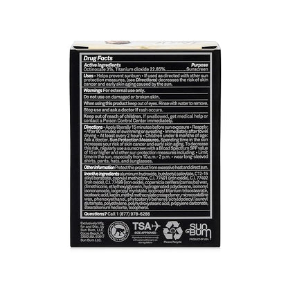 Sun Bum Signature SPF 50 Tinted Sunscreen Face Stick | Vegan and Hawaii 104 Reef Act Compliant (Octinoxate & Oxybenzone Free) Broad Spectrum UVA/UVB Sunscreen | .45 oz