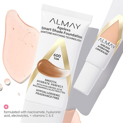 Almay Anti-Aging Concealer, Face Makeup with Hyaluronic Acid, of 1)