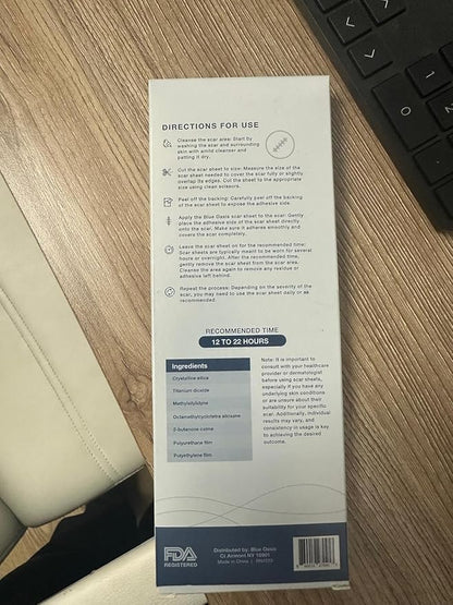 Silicone Scar Sheets Tape, Strips