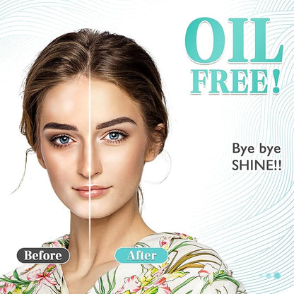 2pack Natural Oil Absorbing Sheets For Face with Skin Care