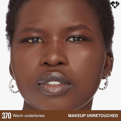 Maybelline Super Stay Lumi-Matte Foundation, Lightweight and Buildable Full Coverage Foundation Makeup For Up To 30HR Wear, 370, 1 Count