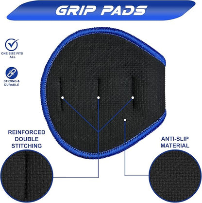 Weight Lifting Gym Grip Pads Non-Slip Neoprene Pull