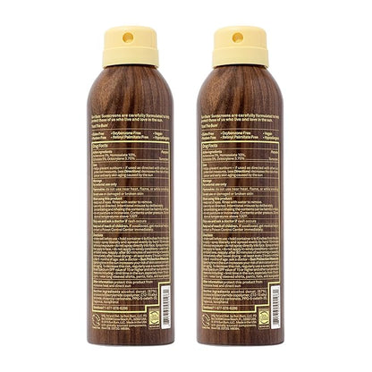Sun Bum Original SPF 30 Sunscreen Body Spray | Broad Spectrum Moisturizing Sunblock with Vitamin E | Hawaii 104 Act Compliant (Octinoxate & Oxybenzone Free) | 2 Pack, 6 oz