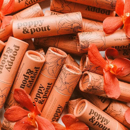 Poppy & Pout Pomegranate Peach Jumbo Recyclable