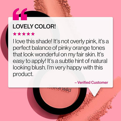 wet n wild Color Icon Blush, Effortless Glow Nudist Society(Packaged)