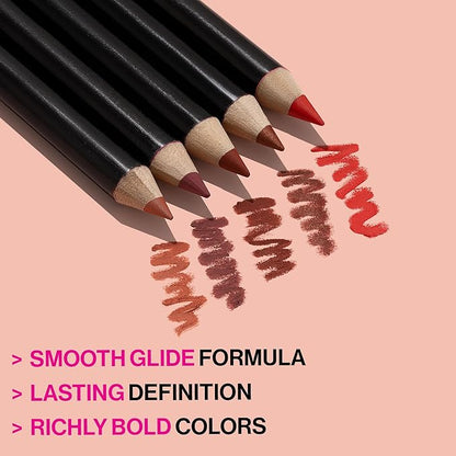 wet n wild Lip Liner Pencil Color Icon Lip Color Makeup, Brown Willow,