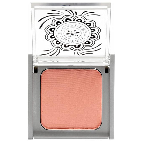 Honeybee Gardens Complexion Perfecting Blush in Tea Rose, Medium Spiced Peach, Vegan & Gluten-Free, 8.5g