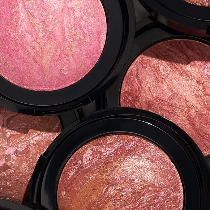 LAURA GELLER NEW YORK Baked Blush-n-Brighten Marbleized Blush- Natural Finish