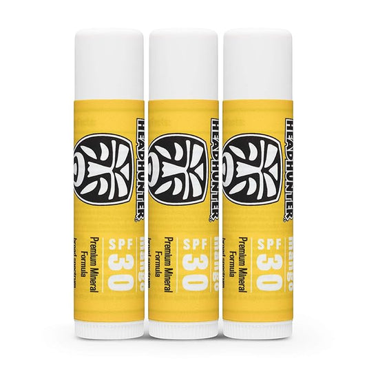 Headhunter Mango Sport Chapstick Sunscreen SPF Sunblock