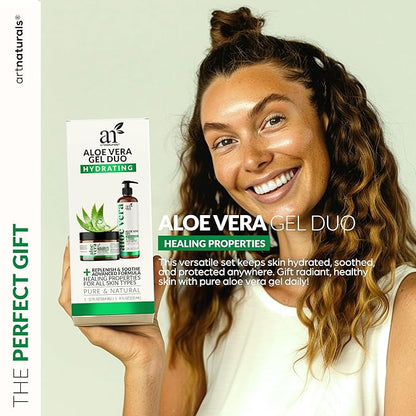 artnaturals Aloe Vera Gel Set - 20oz