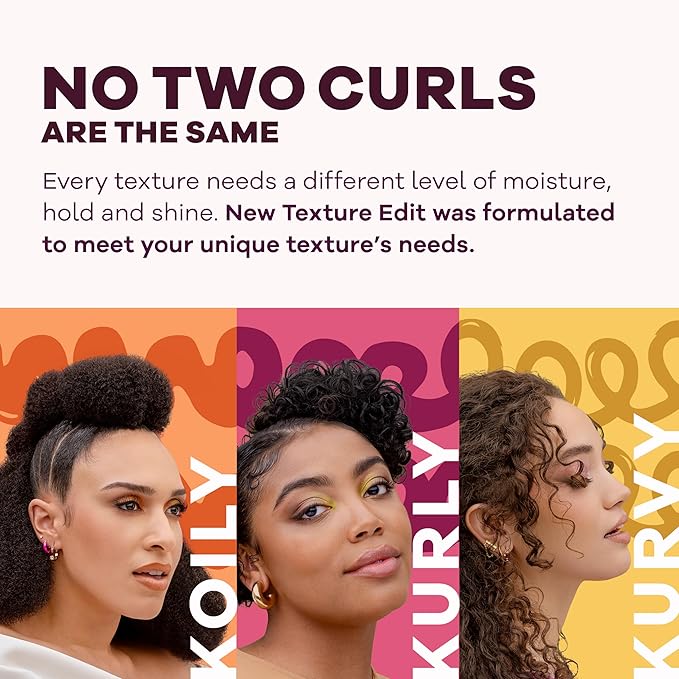 Eco Style, Texture Edit, Koily Moisturize Smoothing Butter for Type 4 curly hair - A sulfate-free, ultra-rich curly hair conditioner that provides hydration, elasticity and softness. 8oz