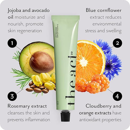 Vitamin C Face Moisturizer Cream for Men and Women - Brightening & Hydrating | Anti-Aging Day & Night Cream with Ceramides & Antioxidants for All Skin Types | Lightweight, Non-Greasy, Vegan 2.5 oz