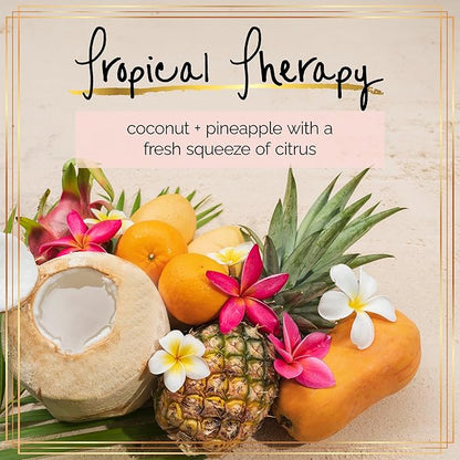 NAKERY Body Butter Anti Aging Moisturizer - Body Cream Skin Tightening Cream & Neck Firming Cream, Moisturizing Cream & Neck Tightening Cream for Body & Face Cream for Dry Skin 300ml(Tropical Therapy)