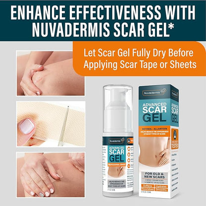 NUVADERMIS Silicone Scar Sheets ? Extra