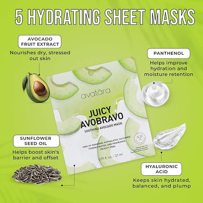 Avatara Juicy Avobravo Soothing Facial Mask