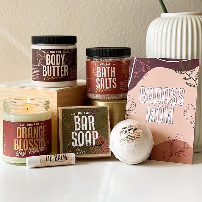 WAX & WIT Gifts for Mom, Pampering