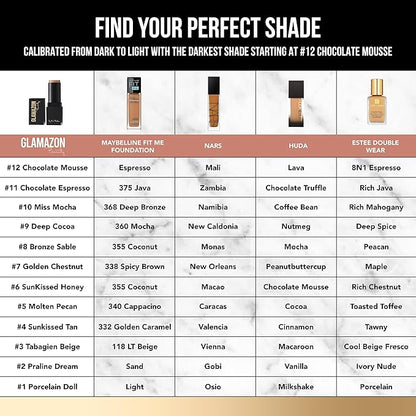 Glamazon Second to None Foundation Stick, Chocolate Mousse,