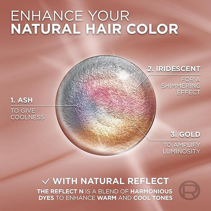 L’Oreal Paris Excellence Universal Nudes Permanent Hair Color, Ammonia Free Hair Dye for Gray Hair Coverage, 9N Natural Light Blonde, 1 Hair Dye Kit