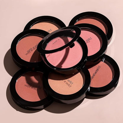 wet n wild Color Icon Blush, Effortless Glow Pearlescent Pink(Packaged)