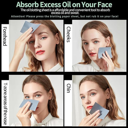 FANDAMEI 1800 Counts Oil Blotting Sheets For Face, Absorbing Tissues