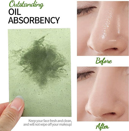 FANDAMEI Oil Blotting Sheets For Face, 600 Sheets Absorbing Tissues