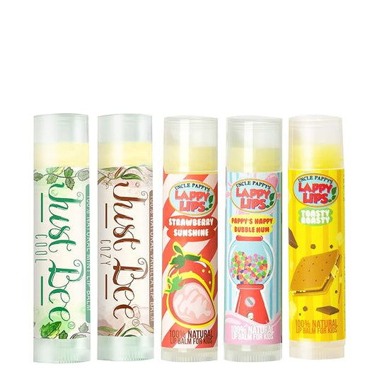 Lappy Lips and Just Bee Organic Heal