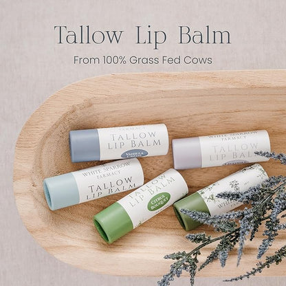 Organic Tallow Lip Balm (Unscented) from