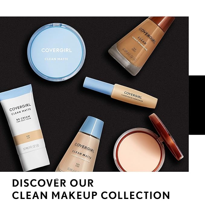 COVERGIRL - Clean Matte BB Cream, Oil-Free, Long-Lasting, 100% Cruelty-Free