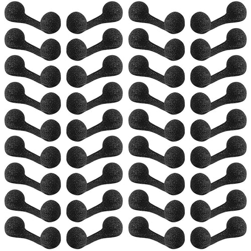 30 Pieces Disposable Nose Filters Spray Tanning With Softness Sponge Nose Filter for Sunless Nosebleed Airbrush Tanning