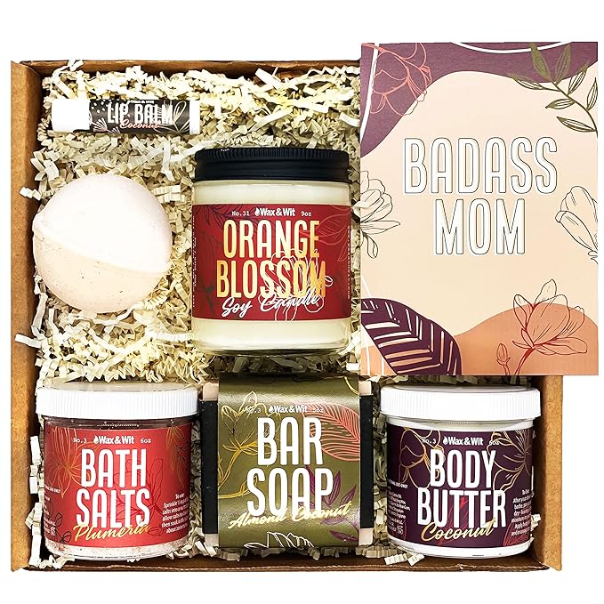 WAX & WIT Gifts for Mom, Pampering