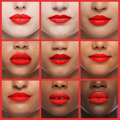 Revlon Super Lustrous The Luscious Mattes Lipstick, High Impact with Moisturizing Velvety Formula, On Fire, 0.74 oz