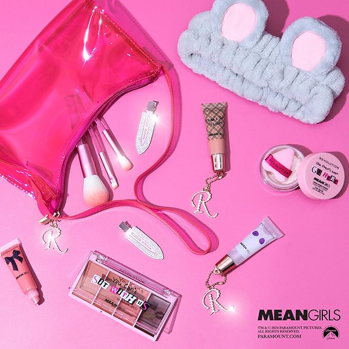 Revolution Beauty, Mean Girls x Revolution Karen Smith Lip Gloss, High-Shine Sweetly-Scented Gloss, Vegan & Cruelty-Free, Pink Cherry, 0.35 oz