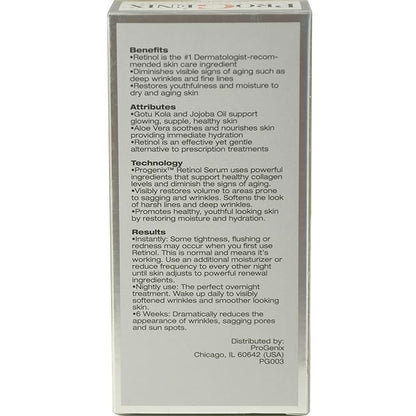 Professional Skin Care Retinol Face Serum Skin Care Booster. Anti-Wrinkle Facial Serum Targets Deep Wrinkles & Dark Spots. 1 Fl Oz