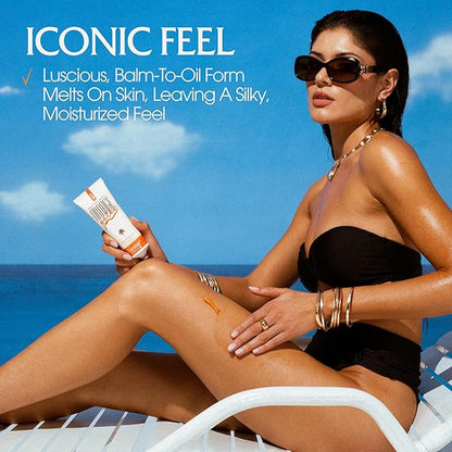Vacation Orange Gelée SPF 30 Gel & Tube Key Bundle, Hydrating Balm-to-Oil Sunscreen, Mineral-Oil Free, Water-Resistant, Travel Size, 3.12 Oz.