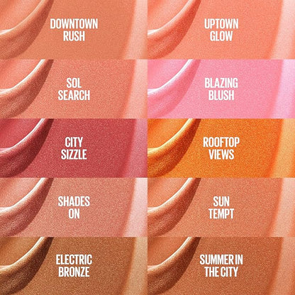 Maybelline Sunkisser Multi-Use Liquid Blush and Bronzer, Blendable, 1 Count